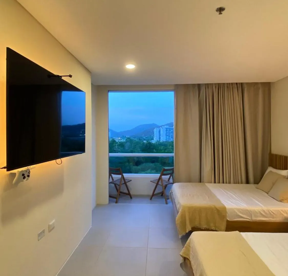Apartamento Inteligente Dotado Para Vacacionar Y Vivir Santa Marta